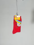 Calcetas Clásicas Rainbow Brite - Edición Retro Roja (Unitalla)