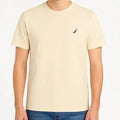 Playera Nautica Cuello Redondo - Color Crema
