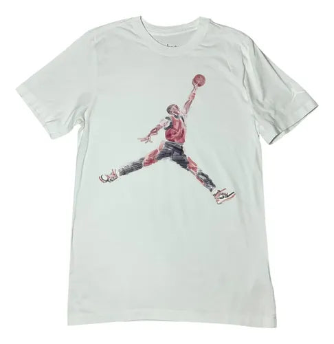 Playera Jordan con Gráfico Jordan Jumpman Estilo Mosaico