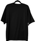 Playera Básica D&F Negra - Corte Oversize