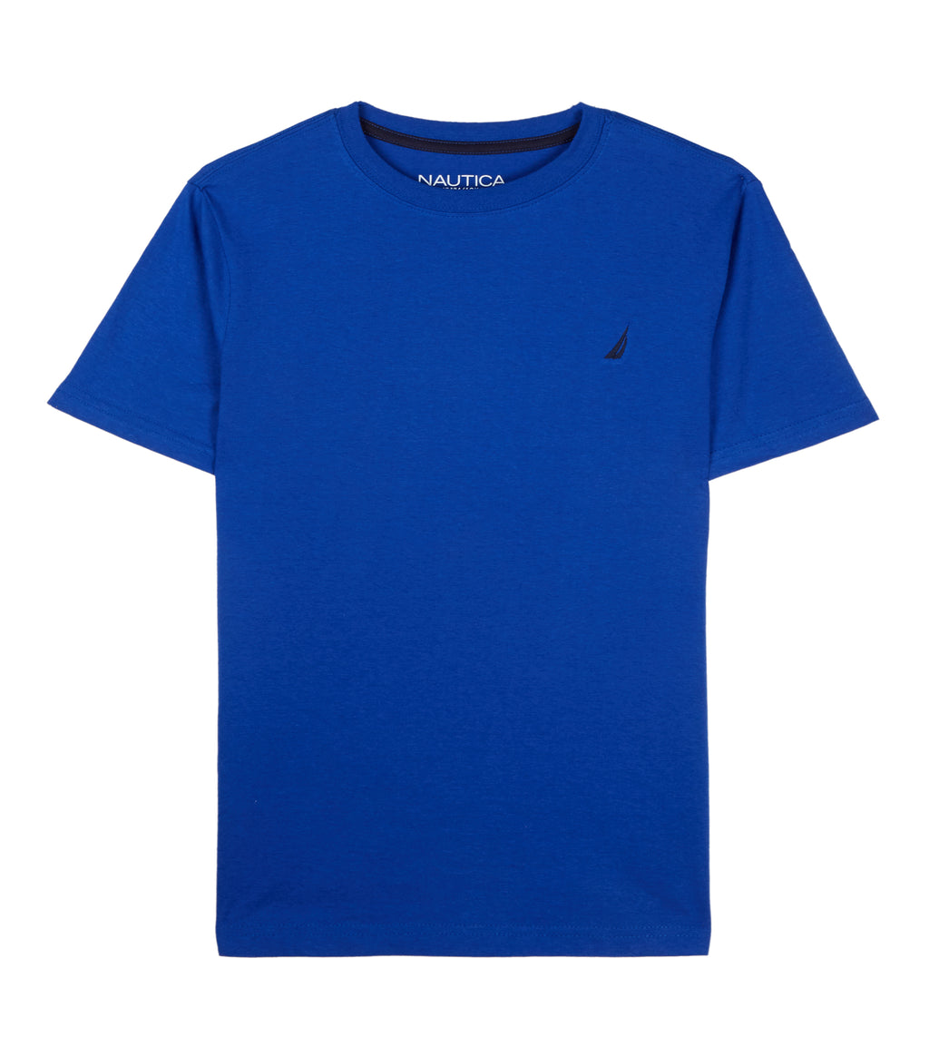 Playera Nautica Hombre Cuello Redondo - Azul Clásico