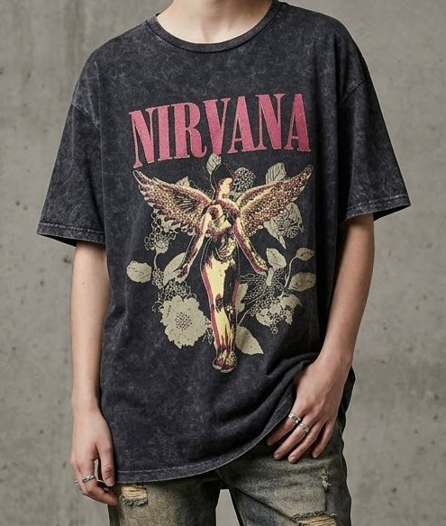 Playera Vintage Nirvana In Utero