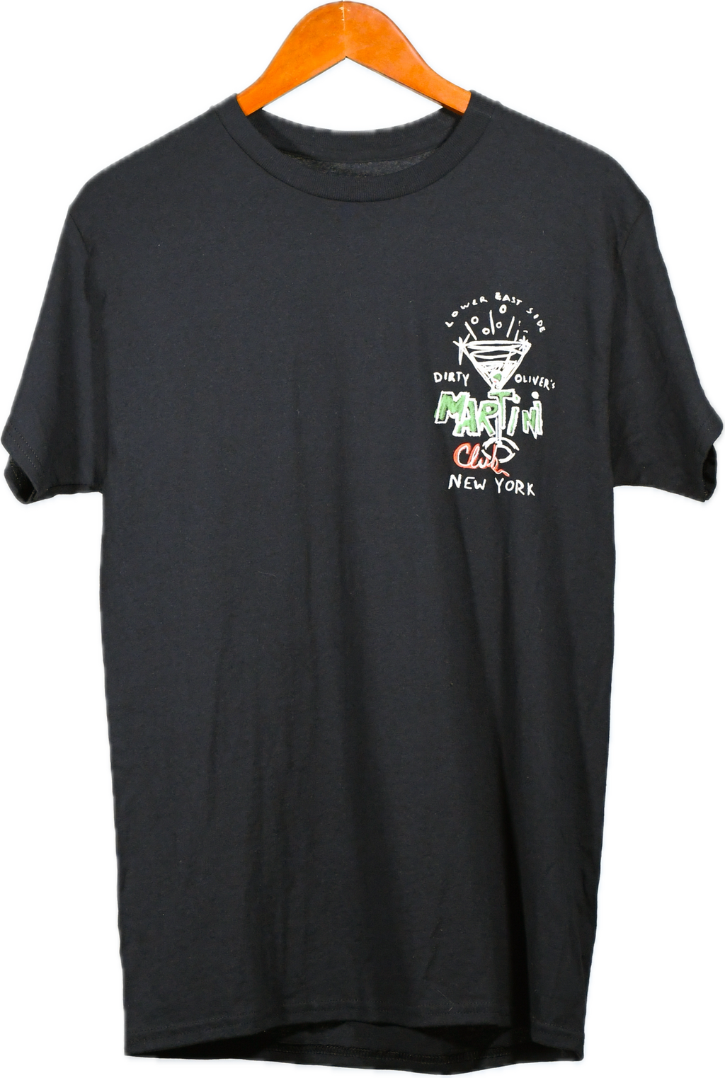 Playera Dirty Oliver's Martini Club - Negro