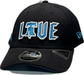 Gorra New Era 9FORTY Stretch-Snap Philadelphia LOVE - Negro y Azul