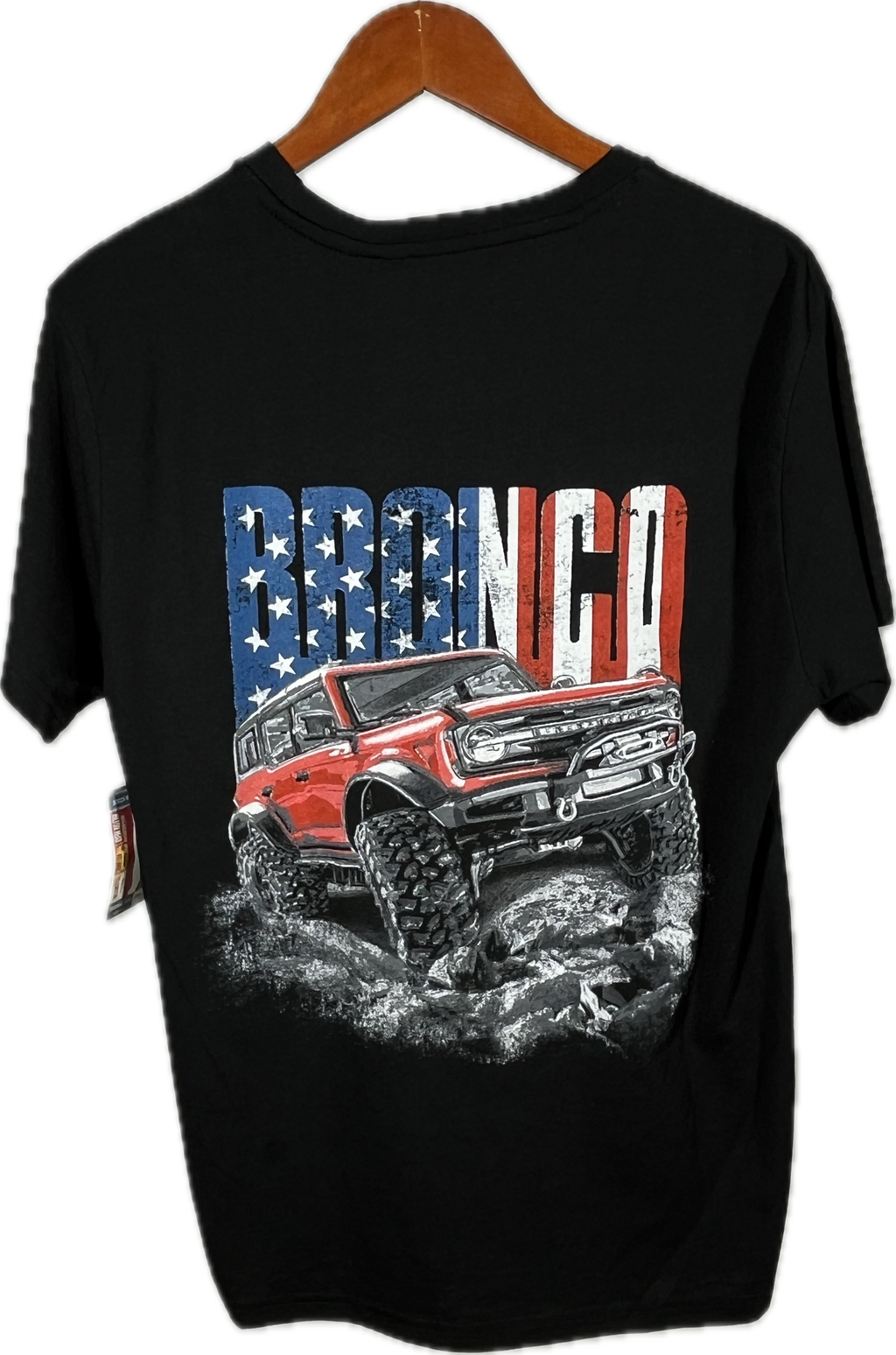 Playera Ford Bronco - Negro Clásico