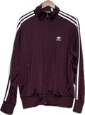 Chamarra Deportiva Adidas Originals Clásica - Color Vino