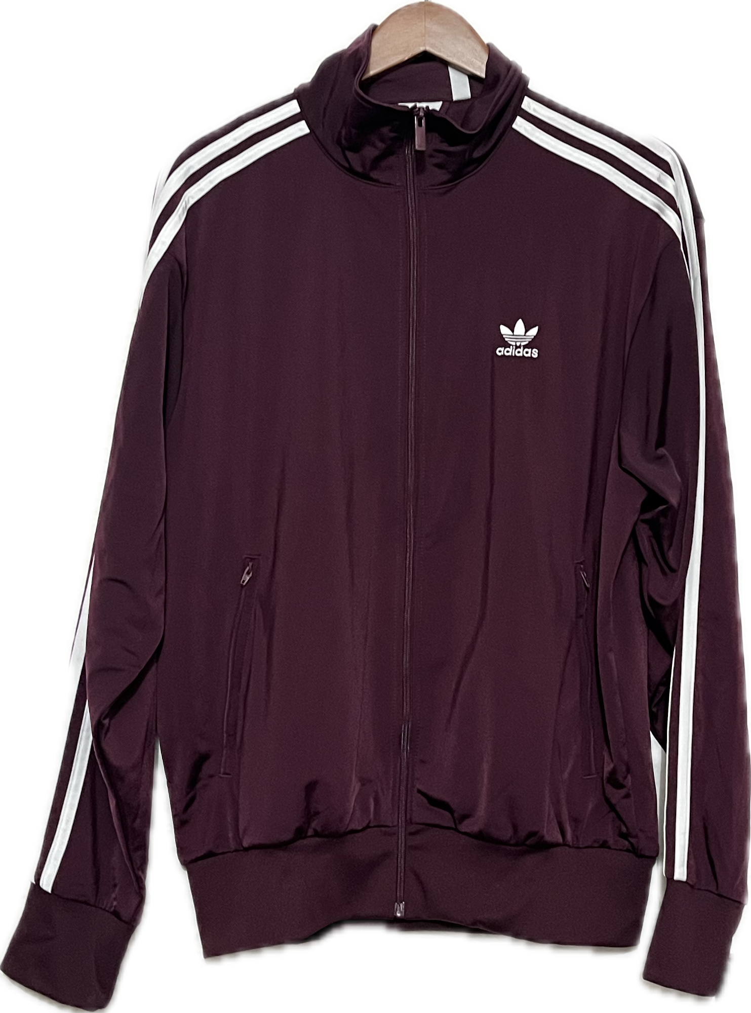 Chamarra Deportiva Adidas Originals Clásica - Color Vino