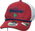 Gorra New Era 9SEVENTY Trucker Philadelphia Phillies - Rojo y Malla Blanca