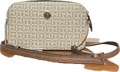 Bolsa Tommy Hilfiger Crossbody Monograma - Beige y Camel