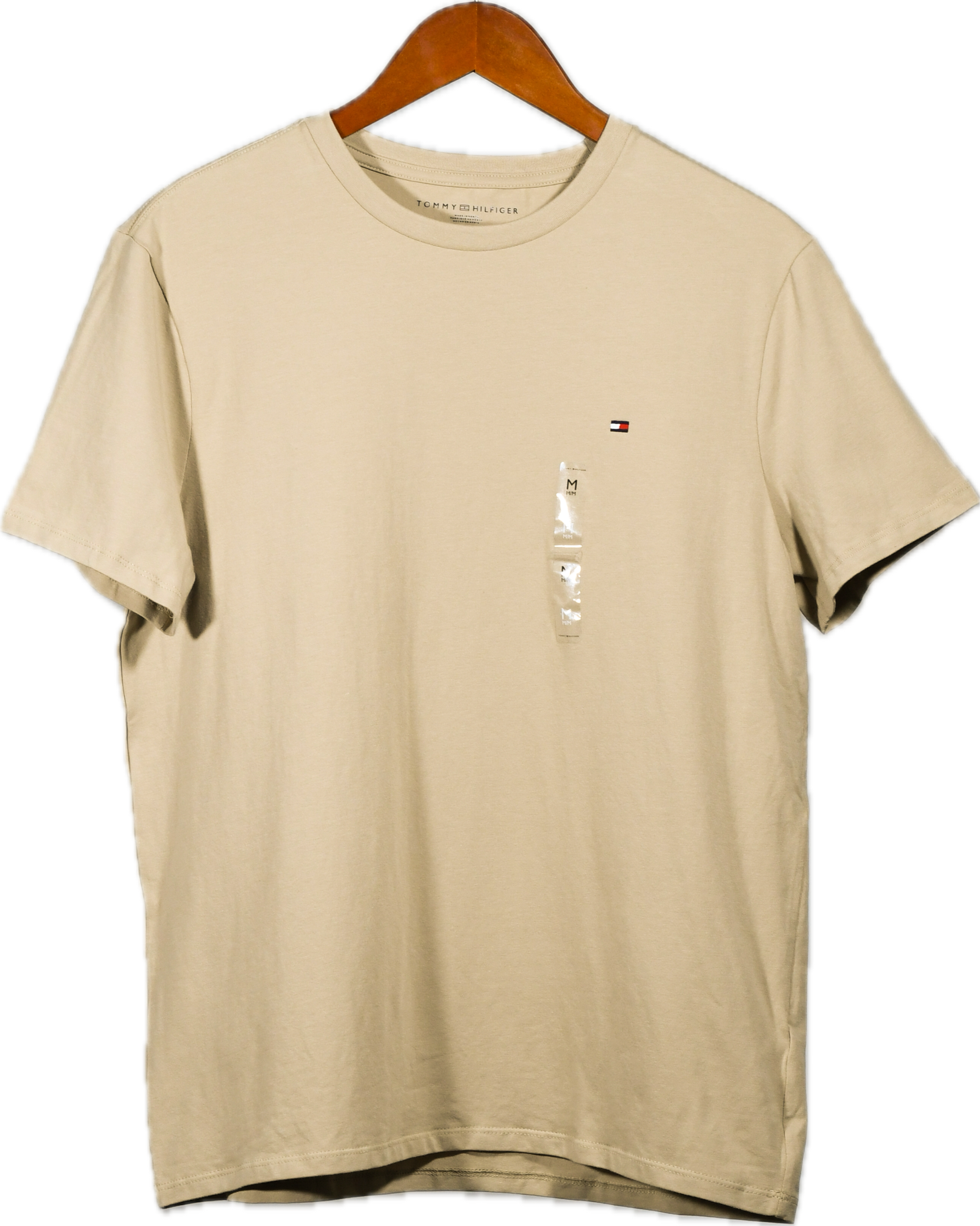 Playera Tommy Hilfiger Essential Beige