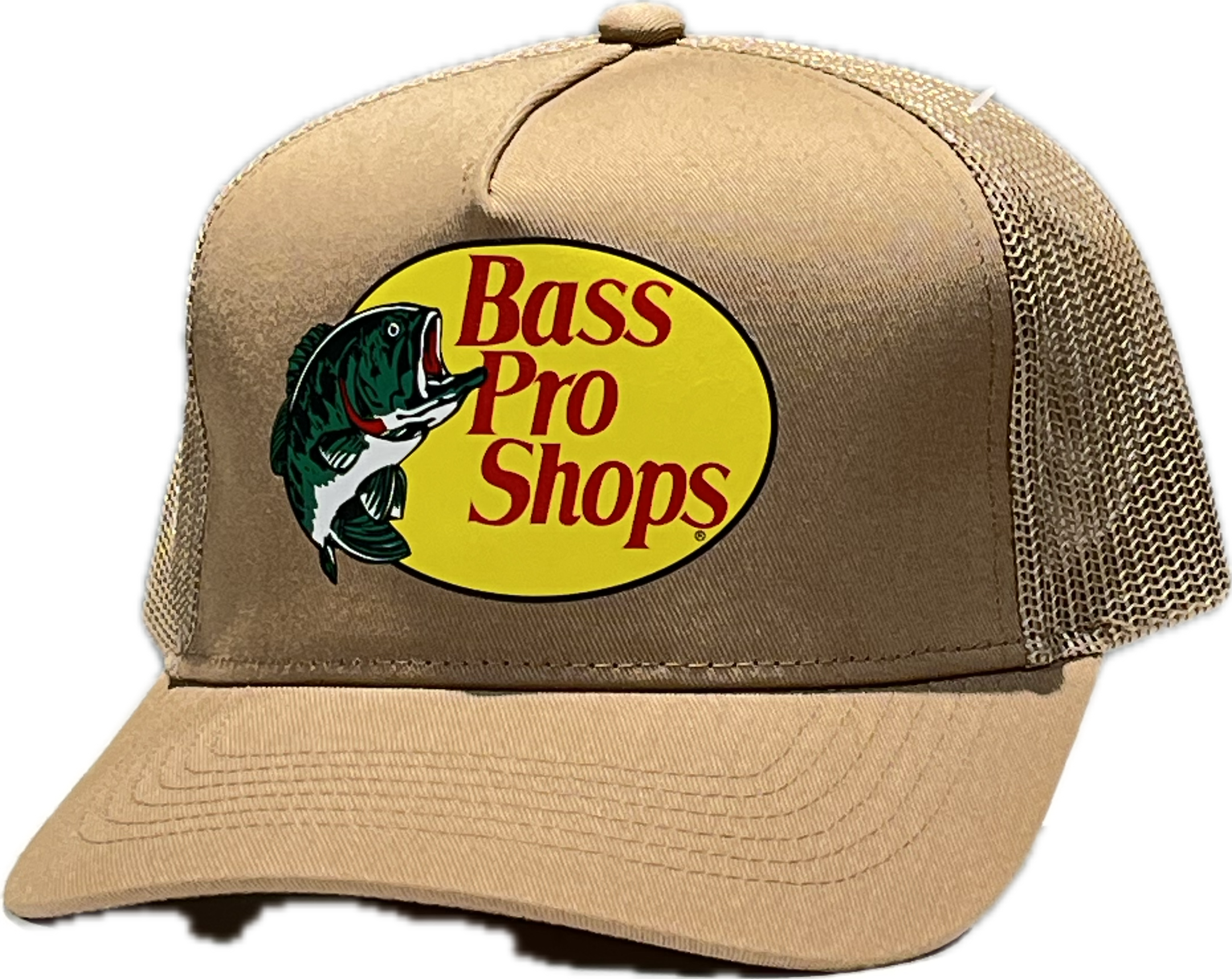 Gorra Bass Pro Shops Trucker Clásica - Caqui / Arena