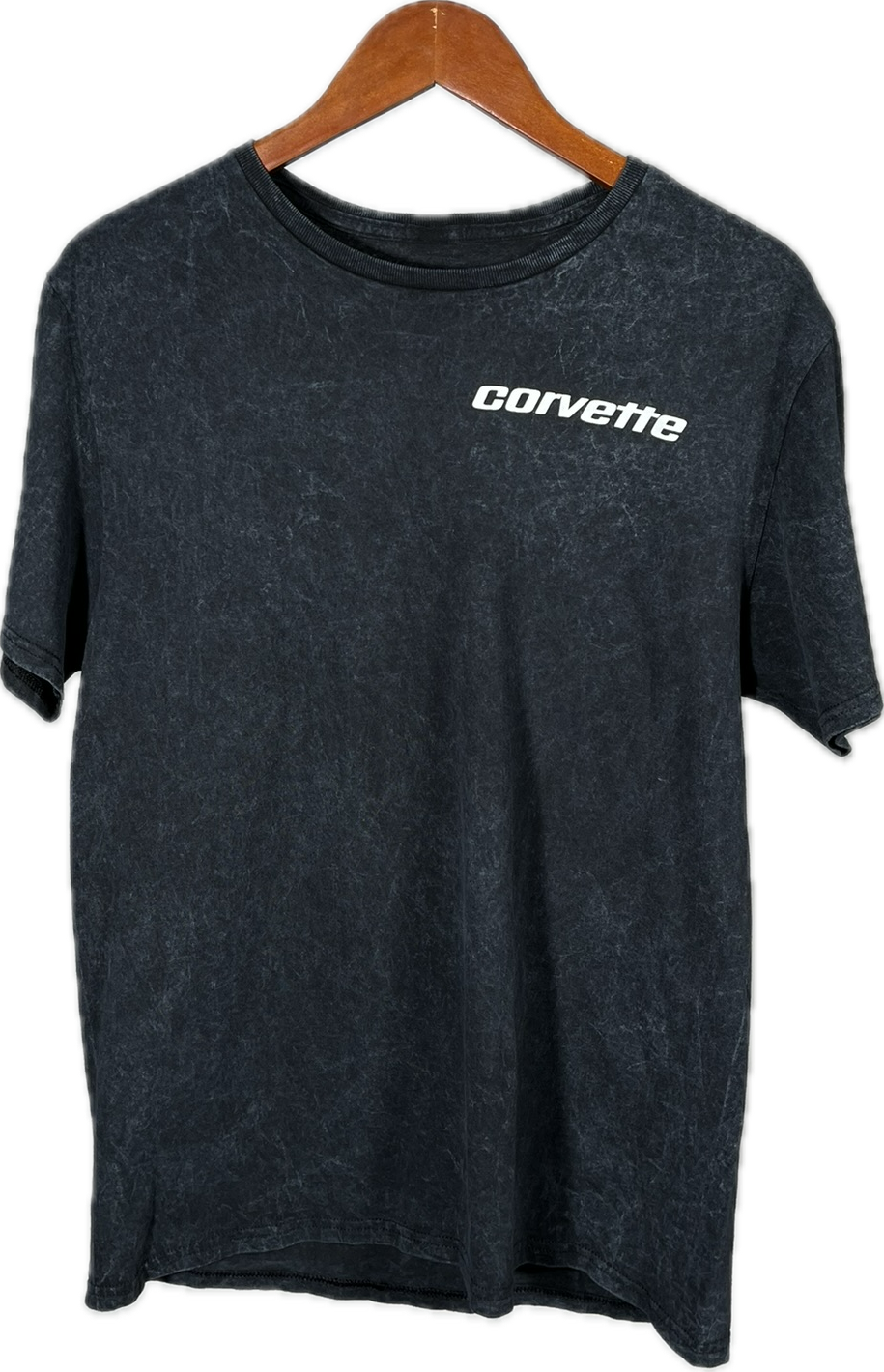 Playera Corvette - Lavado Mineral Oscuro