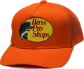 Gorra Bass Pro Shops Trucker Clásica - Naranja Vibrante