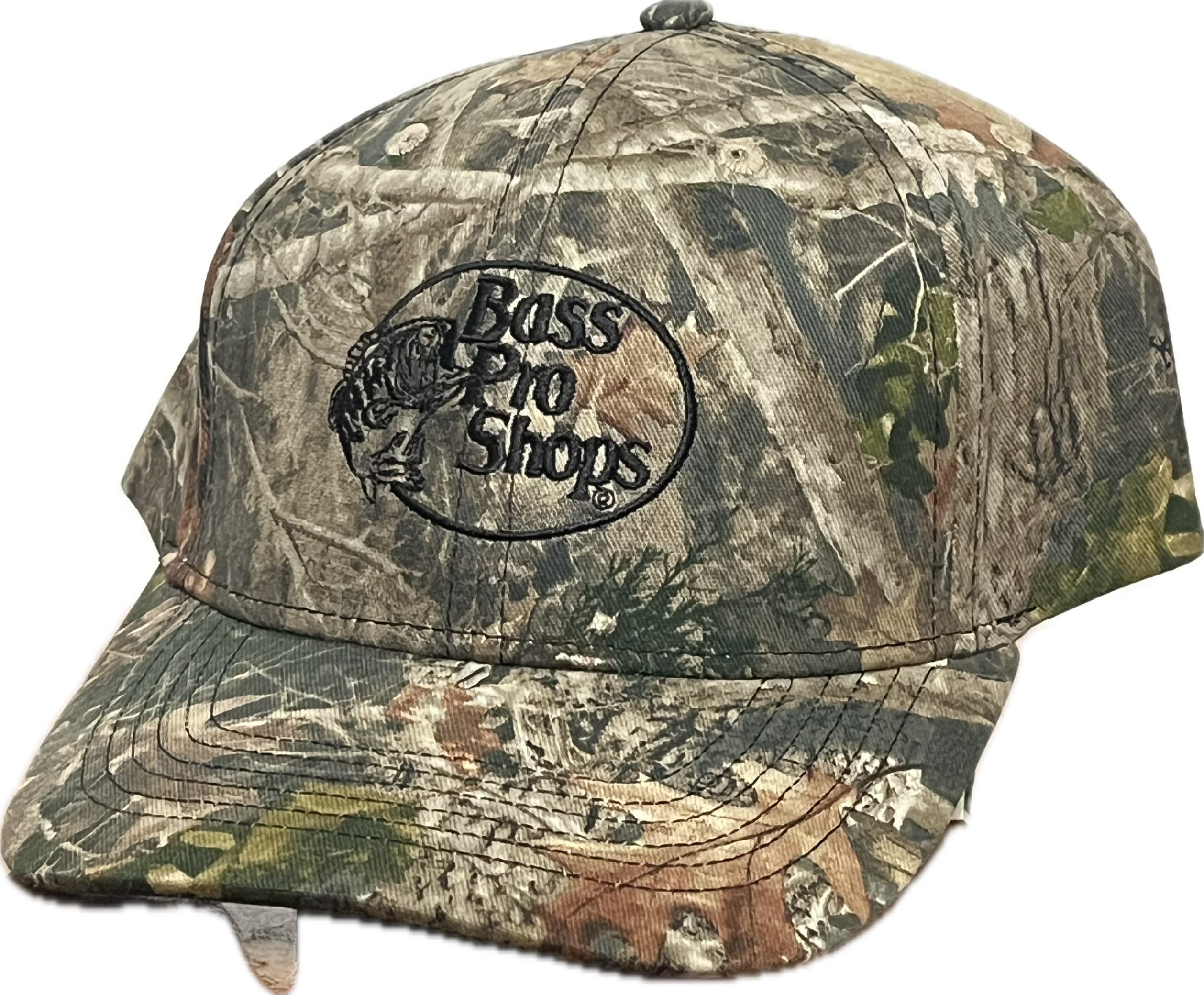 Gorra Bass Pro Shops Clásica - Patrón Camuflaje (Woodland Camo)