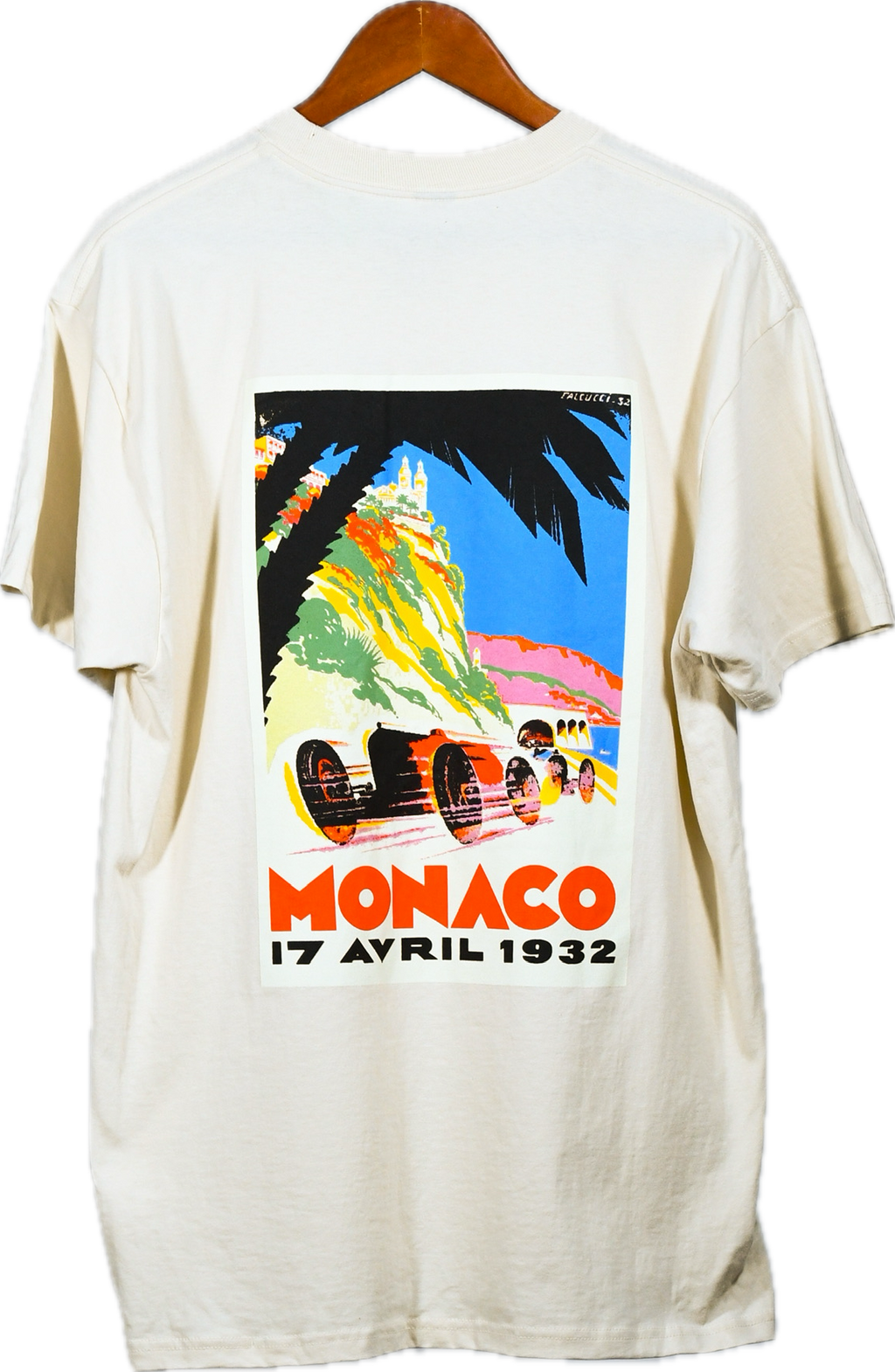 Playera  Monaco 1932 - Color Crema