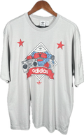 Playera Adidas Originals Retro Hip-Hop - Gris Claro