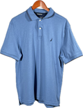 Camisa Tipo Polo Nautica Clásica  - Azul Celeste