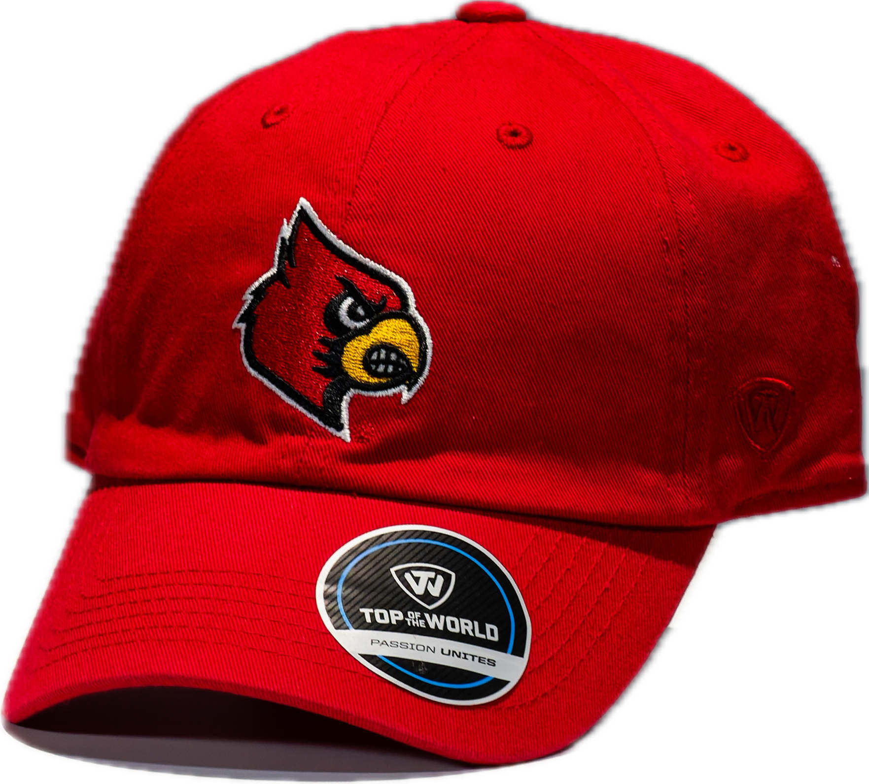 Gorra Top of the World NCAA Louisville Cardinals - Rojo Clásico