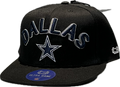 Gorra Ultra Game NFL Dallas Cowboys - Negro Clásico (Visera Plana)