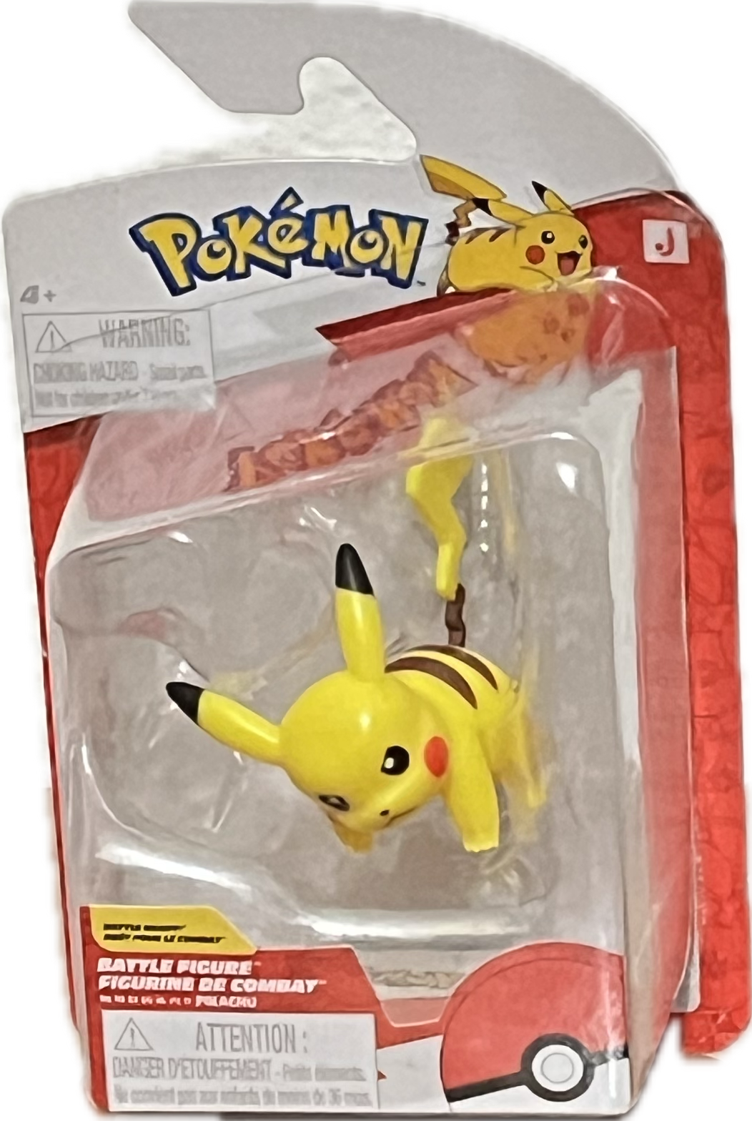 Figura de Batalla Pokémon: Pikachu Original