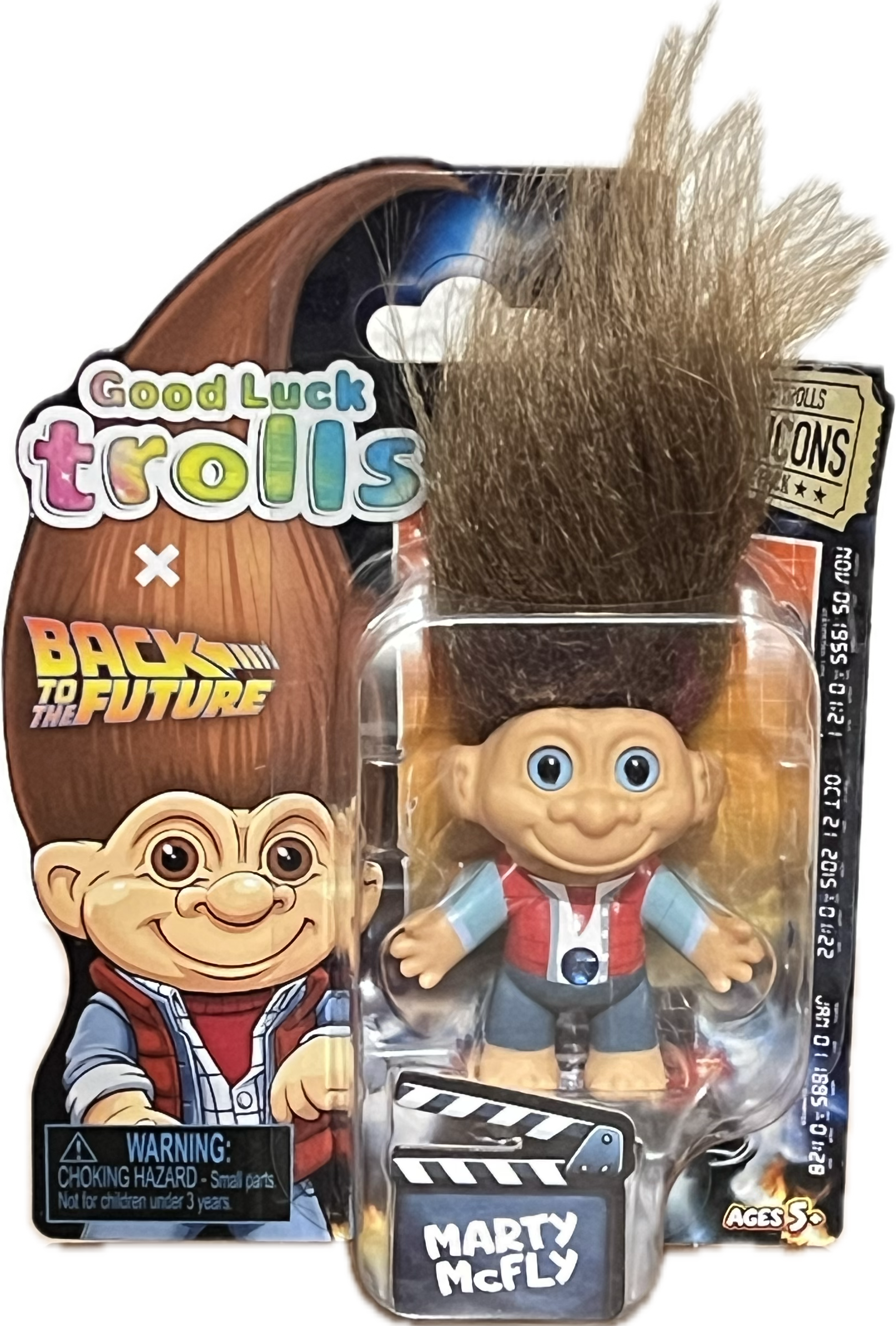 Figura de Colección Good Luck Trolls x Volver al Futuro: Marty McFly
