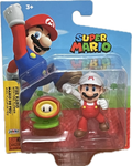Figura de Acción Super Mario: Fire Mario con Flor de Fuego