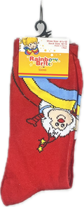 Calcetas Clásicas Rainbow Brite - Edición Retro Roja (Unitalla)