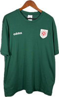Playera Deportiva Adidas Clásica - Verde con Escudo Fussball
