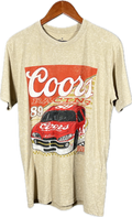 Camiseta Vintage Coors Racing '89 Beige