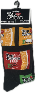 Calcetas Crew Oficiales Nissin Top Ramen (Unitalla)