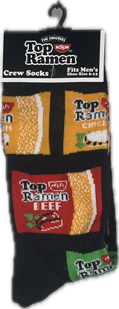 Calcetas Crew Oficiales Nissin Top Ramen (Unitalla)