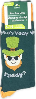 Calcetas Crew para Hombre "Who's Your Paddy?" (Unitalla)