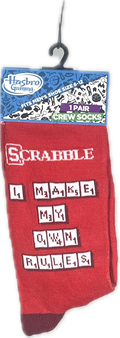 Calcetas Crew Oficiales Hasbro Scrabble (Unitalla)