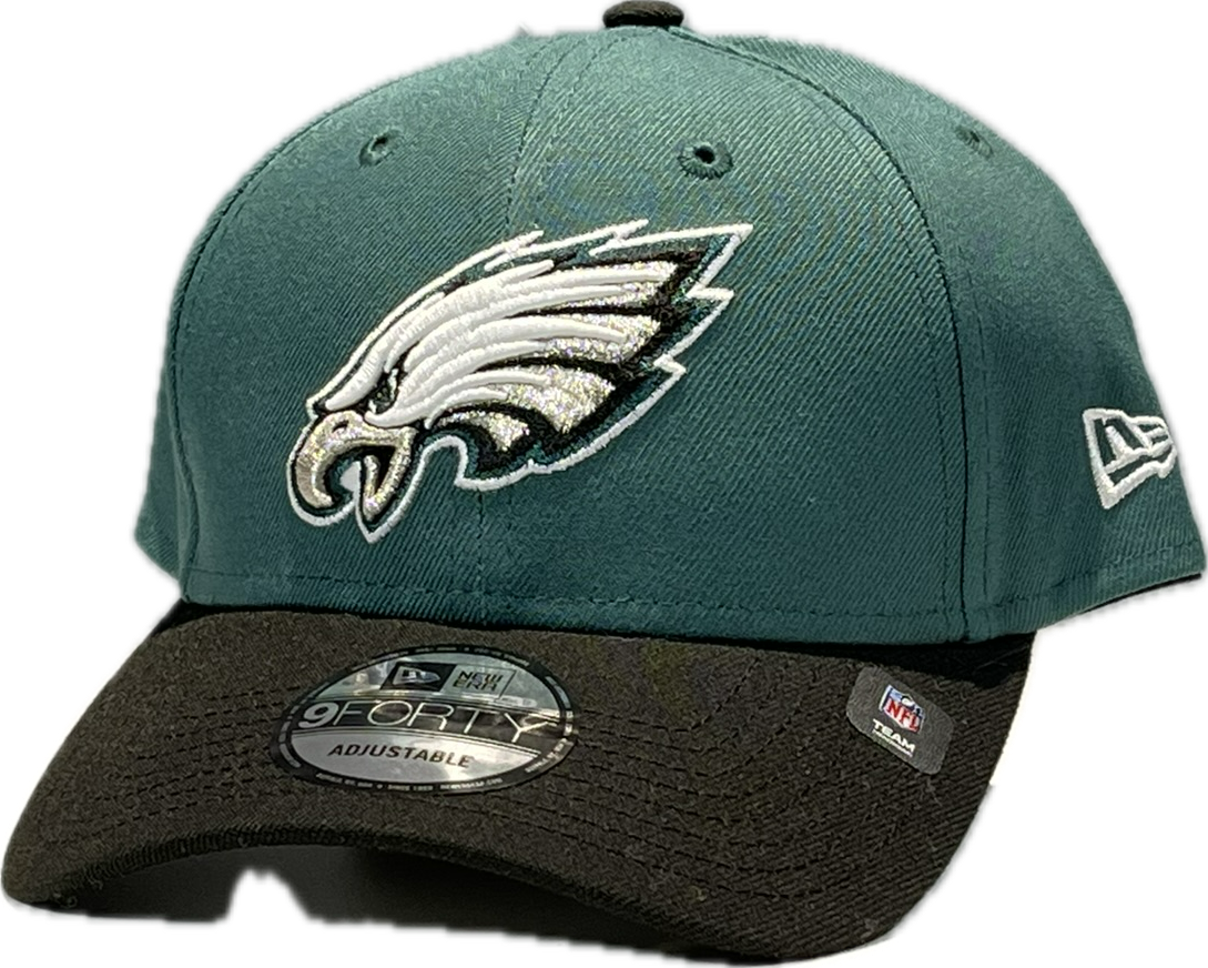 Gorra New Era 9FORTY Philadelphia Eagles - Verde y Negro