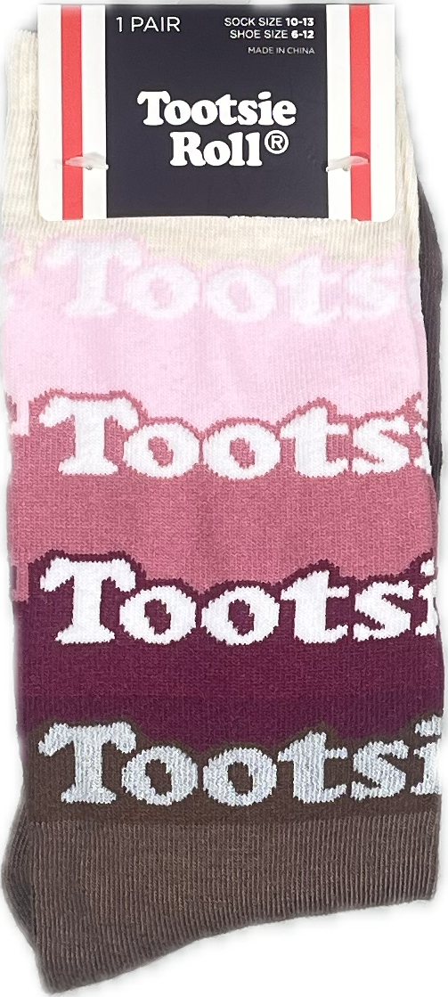 Calcetas Oficiales Tootsie Roll Diseño Degradado (Unitalla)