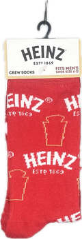 Calcetas Crew Oficiales Heinz Ketchup (Unitalla)
