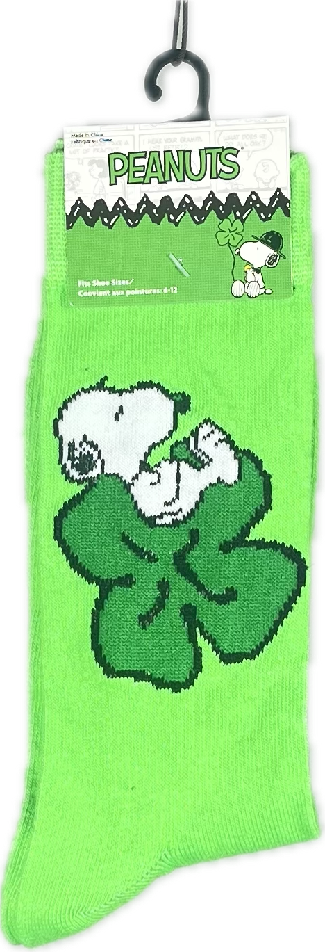 Calcetas Oficiales Peanuts Snoopy Suerte (Unitalla)