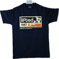 Playera Gráfica LRG Lifted 1947 - Azul Marino Oscuro