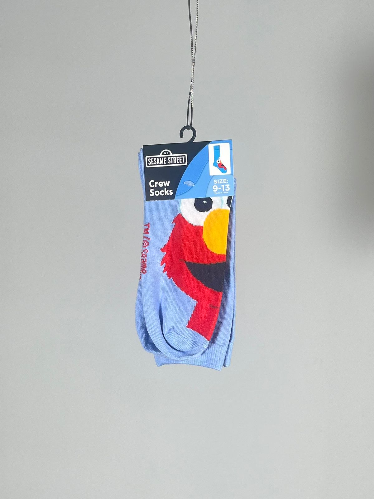 Calcetas Crew Oficiales Sesame Street: Elmo (Unitalla)