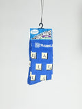 Calcetas Crew Oficiales Hasbro Scrabble Azules (Unitalla)