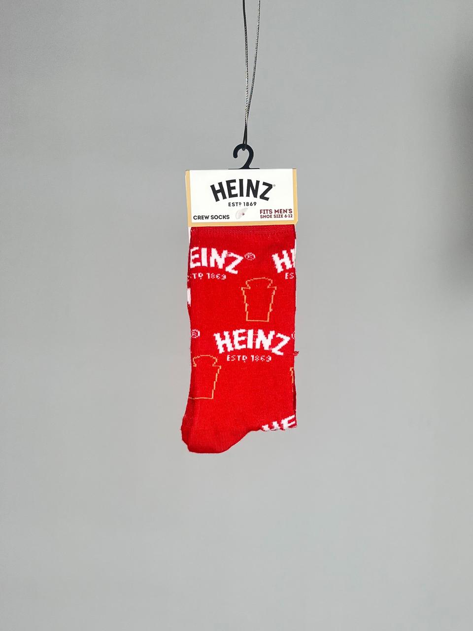 Calcetas Crew Oficiales Heinz Ketchup (Unitalla)