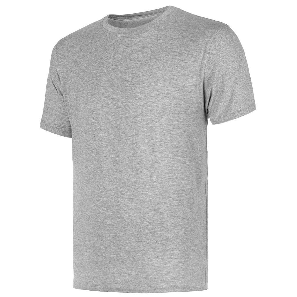 Playera Umbro Hombre Gris Jaspeado - Logo Espalda